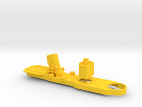 1/700 B-65 Design Large Cruiser Superstructure in Yellow Smooth Versatile Plastic