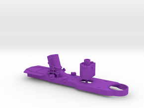 1/700 B-65 Design Large Cruiser Superstructure in Purple Smooth Versatile Plastic