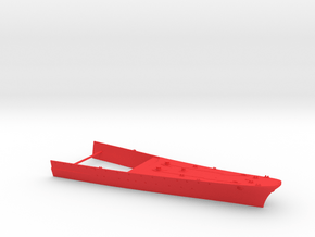 1/350 B-65 Design Large Cruiser Bow in Red Smooth Versatile Plastic