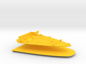 1/350 HMS Victorious Foredeck (1964) in Yellow Smooth Versatile Plastic