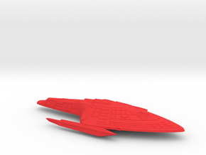 Trident Class / 12.7cm - 5in in Red Smooth Versatile Plastic