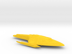 Trident Class / 12.7cm - 5in in Yellow Smooth Versatile Plastic