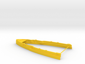 1/350 USS New Mexico (1944) Stern (Waterline) in Yellow Smooth Versatile Plastic