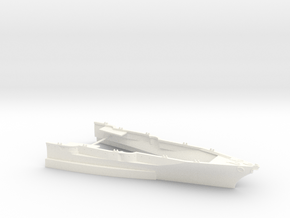 1/350 USS New Mexico (1944) Bow (Waterline) in White Smooth Versatile Plastic