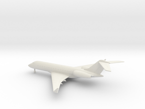 Bombardier Global Express XRS in White Natural Versatile Plastic: 6mm