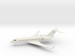 Bombardier Global Express XRS in White Natural Versatile Plastic: 1:144