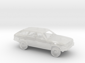 1/160 1980-87 AMC Eagle Station Wagon Kit in Clear Ultra Fine Detail Plastic