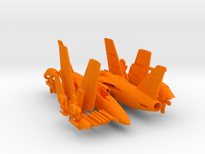 001J AMX Pair 1/144 in Orange Smooth Versatile Plastic