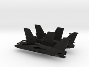 001Q AMX 1/72 - Single and Double seats in Black Smooth Versatile Plastic