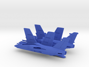 001Q AMX 1/72 - Single and Double seats in Blue Smooth Versatile Plastic