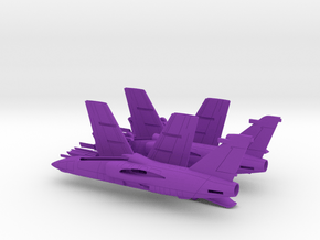 001Q AMX 1/72 - Single and Double seats in Purple Smooth Versatile Plastic