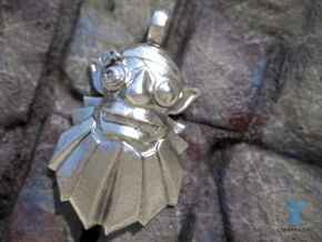 Dota 2 - Sniper Amulet in Polished Silver