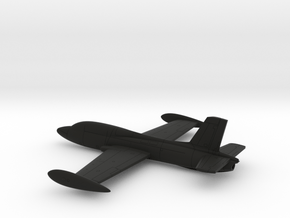 002J Aermacchi MB.326 - 1/200 in Black Smooth PA12