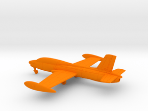 002L MB-326 1/285 Gear Down in Orange Smooth Versatile Plastic