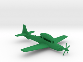 003A Super  Tucano in Flight 1/144 in Green Smooth Versatile Plastic