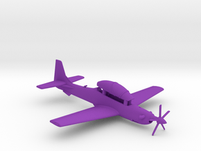 003A Super  Tucano in Flight 1/144 in Purple Smooth Versatile Plastic