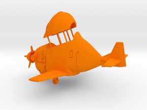 003E Super Tucano Super Deformed in Orange Smooth Versatile Plastic