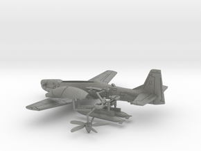003H Super Tucano HO (1/87) in Gray PA12 Glass Beads