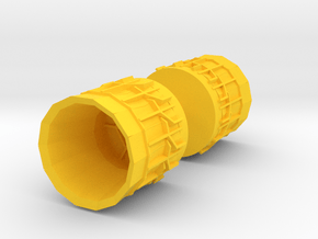004G F-15 Open Nozzle 1/100 WSF in Yellow Smooth Versatile Plastic