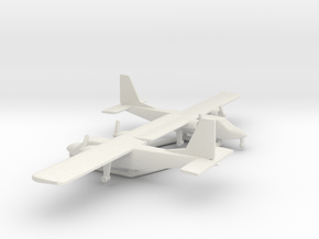 Britten-Norman BN-2 Islander in White Natural Versatile Plastic: 1:200