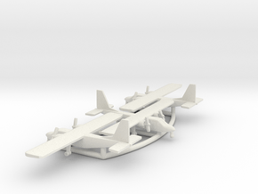Britten-Norman BN-2 Islander in White Natural Versatile Plastic: 6mm