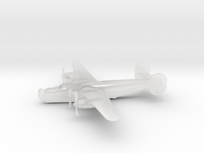 Consolidated B-24J (w/o landing gears) in Clear Ultra Fine Detail Plastic: 1:400