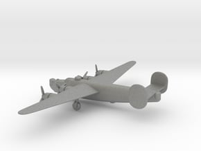 Consolidated B-24J Liberator in Gray PA12: 6mm