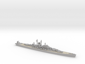 USS Des Moines 1/1800 in Natural Full Color Nylon 12 (MJF)