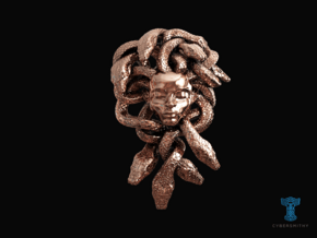 Medusa Amulet in 14k Rose Gold