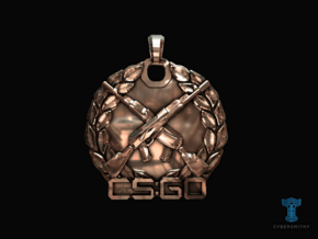 CS:GO - Master Guardian Elite Pendant in Polished Bronze