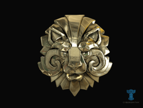 Dota 2 - Medallion of Courage I in Polished Brass