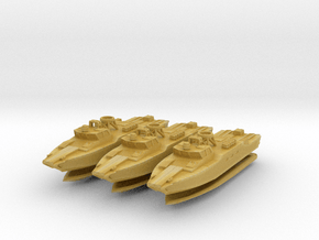 Riverine Command Boat 90 in Tan Fine Detail Plastic: 1:350