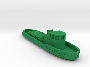 005A 1/350 Tug boat in Green Smooth Versatile Plastic