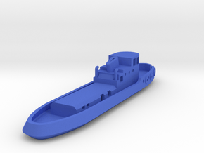 005B 1/350 Tug Boat in Blue Smooth Versatile Plastic
