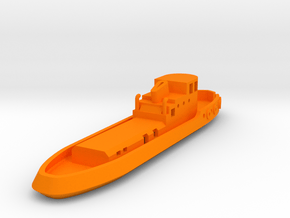 005B 1/350 Tug Boat in Orange Smooth Versatile Plastic