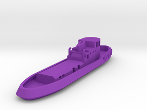 005B 1/350 Tug Boat in Purple Smooth Versatile Plastic