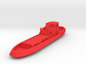 005B 1/350 Tug Boat in Red Smooth Versatile Plastic