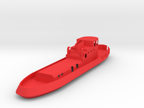 005D Tug 1/160 in Red Smooth Versatile Plastic