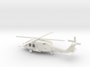1/144 Scale Seahawk MH-60R in White Natural Versatile Plastic