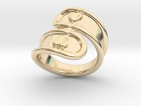 San Valentino Ring 15 - Italian Size 15 in 14K Yellow Gold
