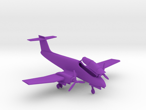 009A IA-58 Pucara 1/144 in Purple Smooth Versatile Plastic