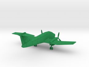 009D IA-58 Pucara 1/200 in Green Smooth Versatile Plastic