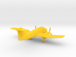 009D IA-58 Pucara 1/200 in Yellow Smooth Versatile Plastic