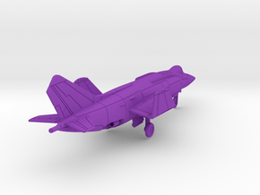 010D Yak-38 1/200 Folded Wings in Purple Smooth Versatile Plastic