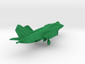 010F Yak-38 1/400  in Green Smooth Versatile Plastic