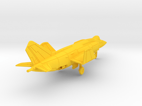 010F Yak-38 1/400  in Yellow Smooth Versatile Plastic