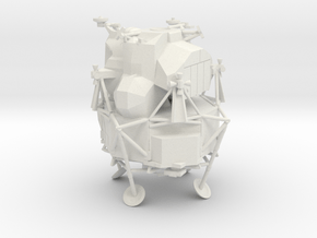 053K Lunar Module Undeployed Legs 1/96 in White Natural Versatile Plastic