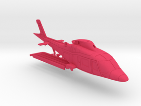 011A Agusta A109 1/144 in Pink Smooth Versatile Plastic