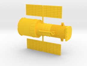 012E Hubble Partially Deployed - 1/288 in Yellow Smooth Versatile Plastic