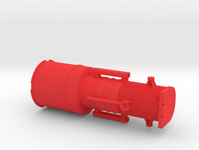 012F Hubble Stowed - 1/288 in Red Smooth Versatile Plastic